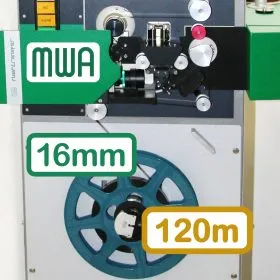 16mm-Filmübertragung - 120m (400ft)