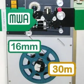 16mm-Filmübertragung - 30m (100ft)