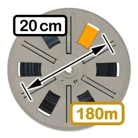 8mm-Film-Übertragung - 180m (600ft)