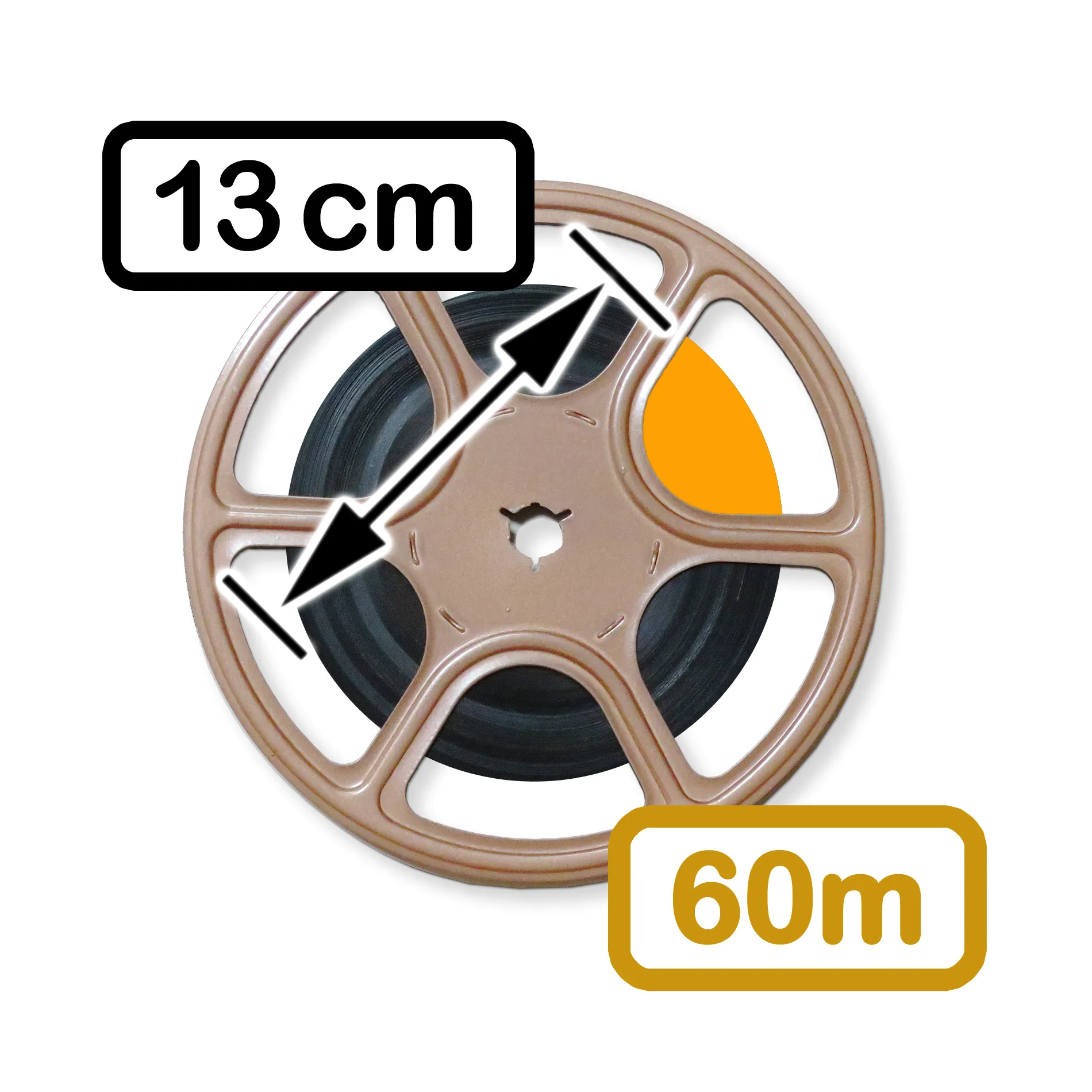 Transfert de films 8mm - 60m (200ft)