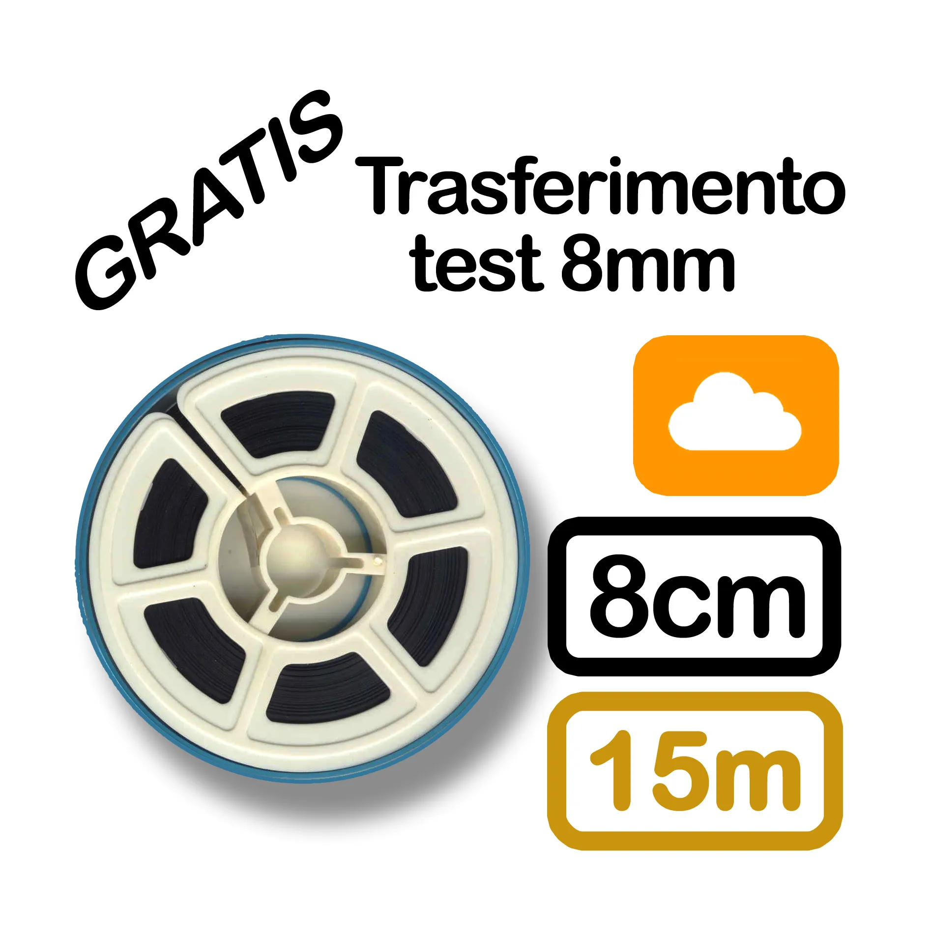 Trasferimento test 8mm