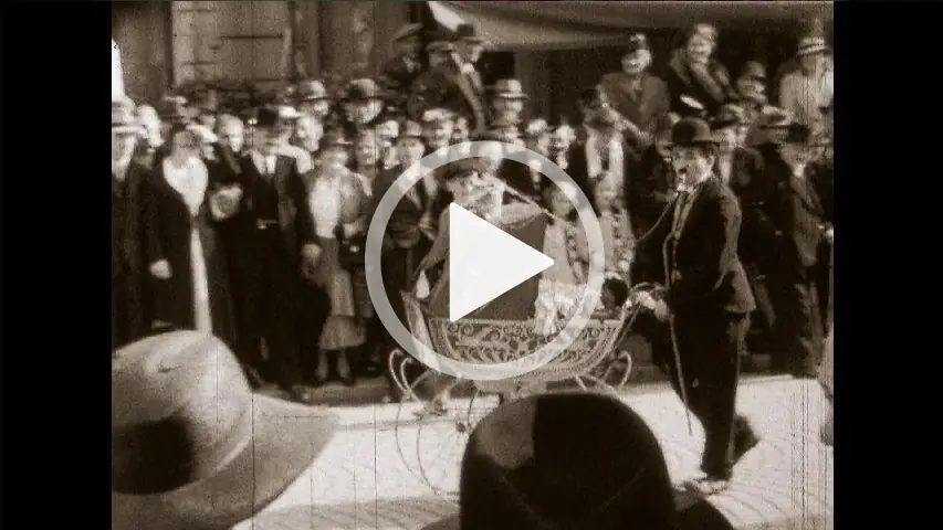 Charlie Chaplin, Svizzera, Il monello, autopromozione, parata